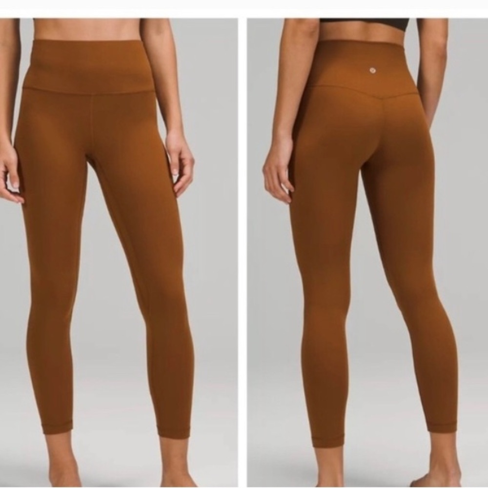 Lululemon Align High Waisted Leggings - Brown Copper